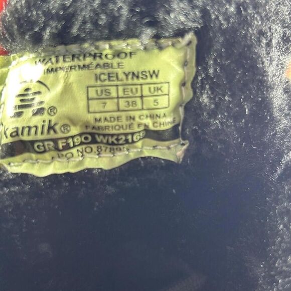 Kamik Women's Icelyns Boot US 7 Dark Brown Suede Winter Waterproof Boots NWT - Picture 13 of 13